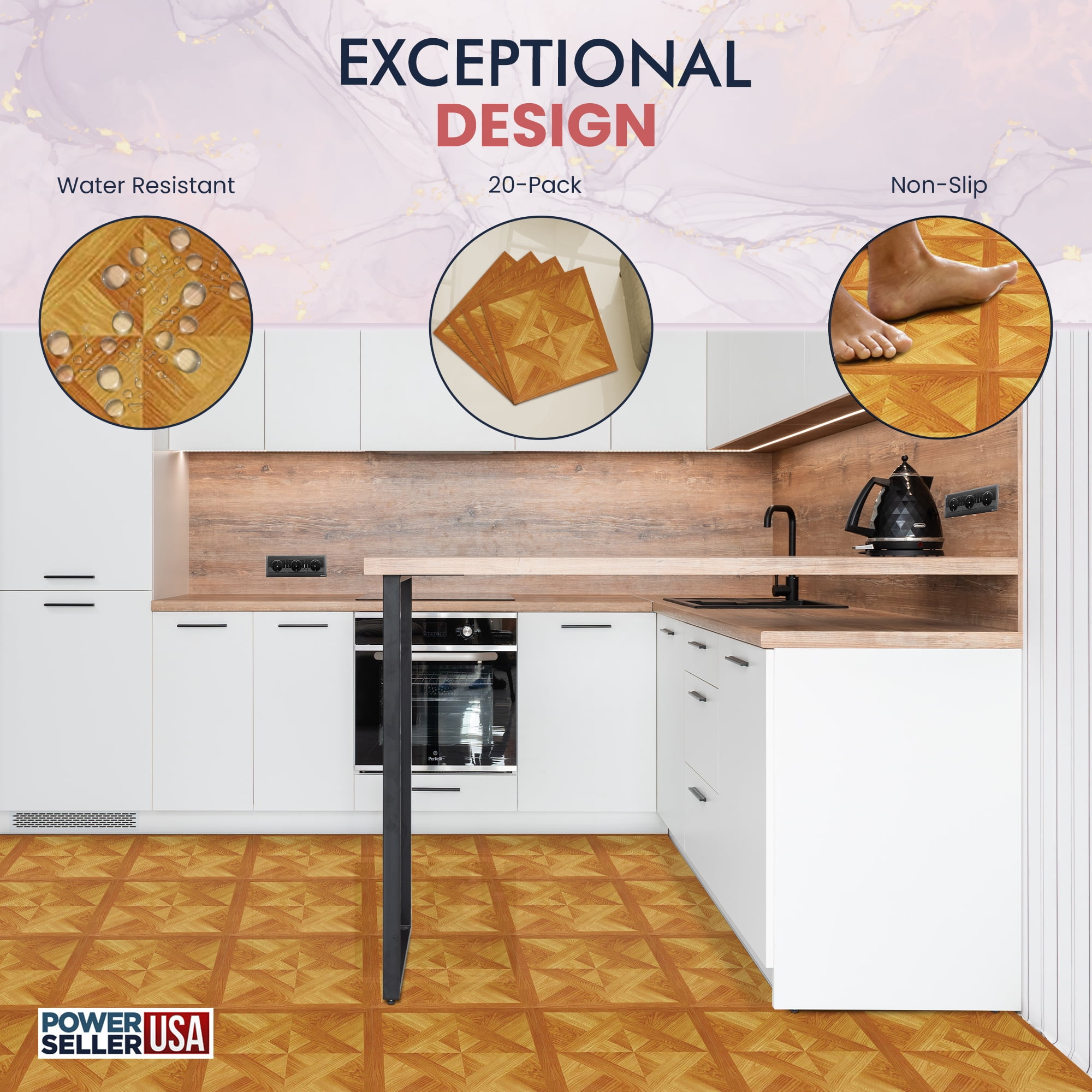 Home Dynamix Flooring: Dynamix Vinyl Tile: 898: 2 Boxes 40 Square Feet