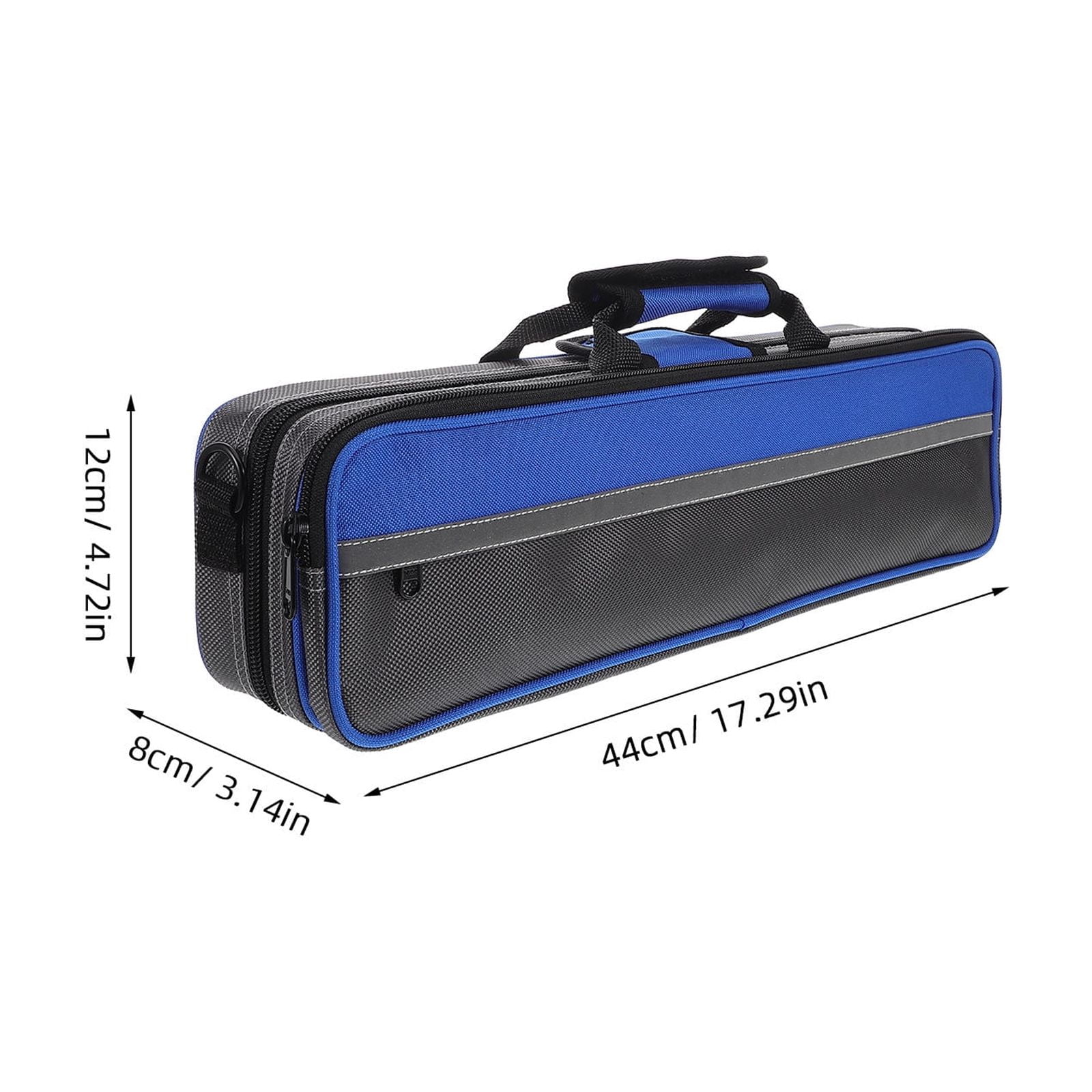 OFFIGAM Flute Case Cover with Ample Storage for Students, Lightweight and Protective, 1 Pack