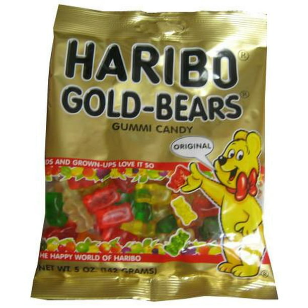 Haribo Gold Bears Gummi Candy 5oz 142g Walmart Com Walmart Com