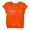 Orange, variant on YunPes Girls Short Sleeve Shirts Cute Bow Knot Print Shirt Summer Crewneck Casual T Shirt Tops Tee School Streetwear Dance T Shirt