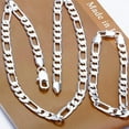 thumbnail image 2 of Guardurnaity Diseño Simple estilo moderno collar de hombre fiesta banquete ceremonia colgante cuello cadena joyería decoración regalo de Ropa, zapatos y accesorios Miscelánea 24 pulgadas, 2 of 6