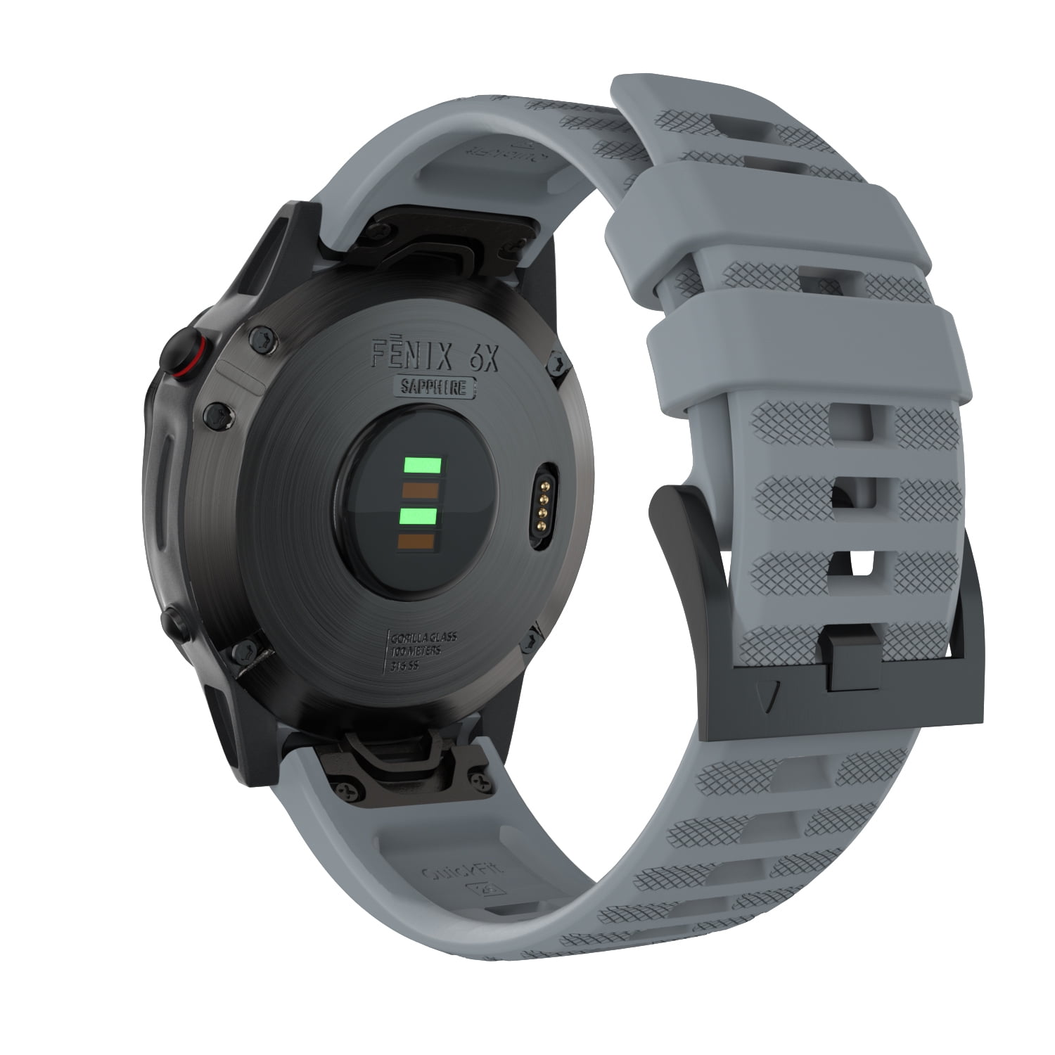 StrapsCo Silicone Rubber Watch Band Strap for Garmin Fenix 5, Fenix 6,  Forerunner 935, Approach S60, Quatix 5, Instinct | Walmart Canada