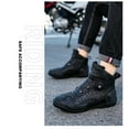 thumbnail image 4 of Bottes et Chaussures de Moto Toutes Saisons pour Hommes et Femmes, Noir Rouge, 37, 4 of 24