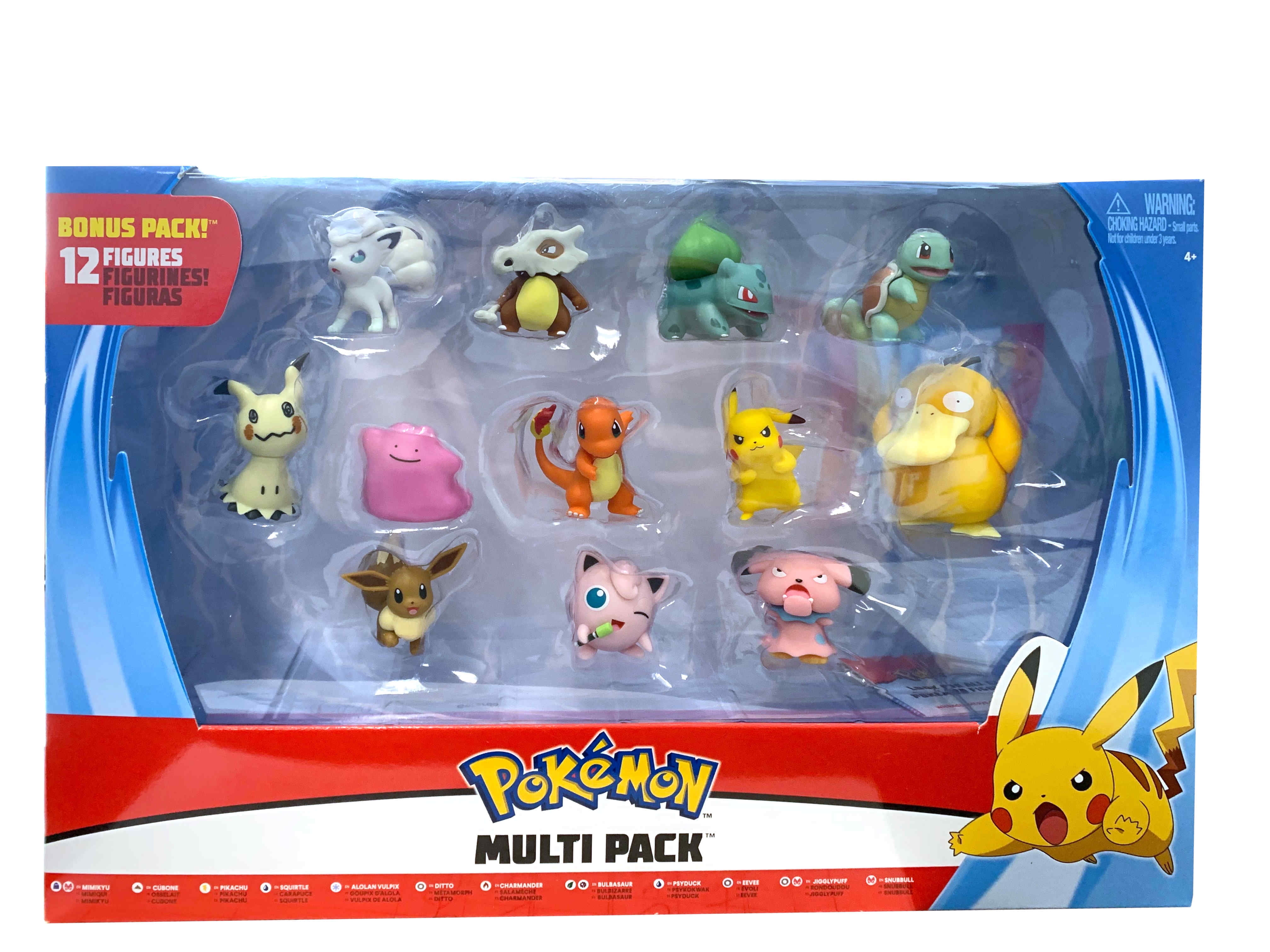 Wicked Cool Pokemon Battle Action Figure Mutli Pack- 12 figures ...