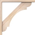 thumbnail image 3 of Ekena Millwork 3 1/2"W x 28"D x 28"H Olympic Block Smooth Bracket w/ Offset Brace, Douglas Fir, 3 of 25