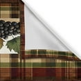 thumbnail image 4 of Ambesonne Autumn Leaves Window Valance, Fall Season Leafy Art, 42" X 18", Khaki Maroon Olive Green, 4 of 5