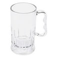 thumbnail image 2 of G.E.T. Shatter-Resistant Plastic Beer Mug / Stein, 10 Ounce, BPA Free, 0082-1-SAN-CL-EC (Set of 4), 2 of 2