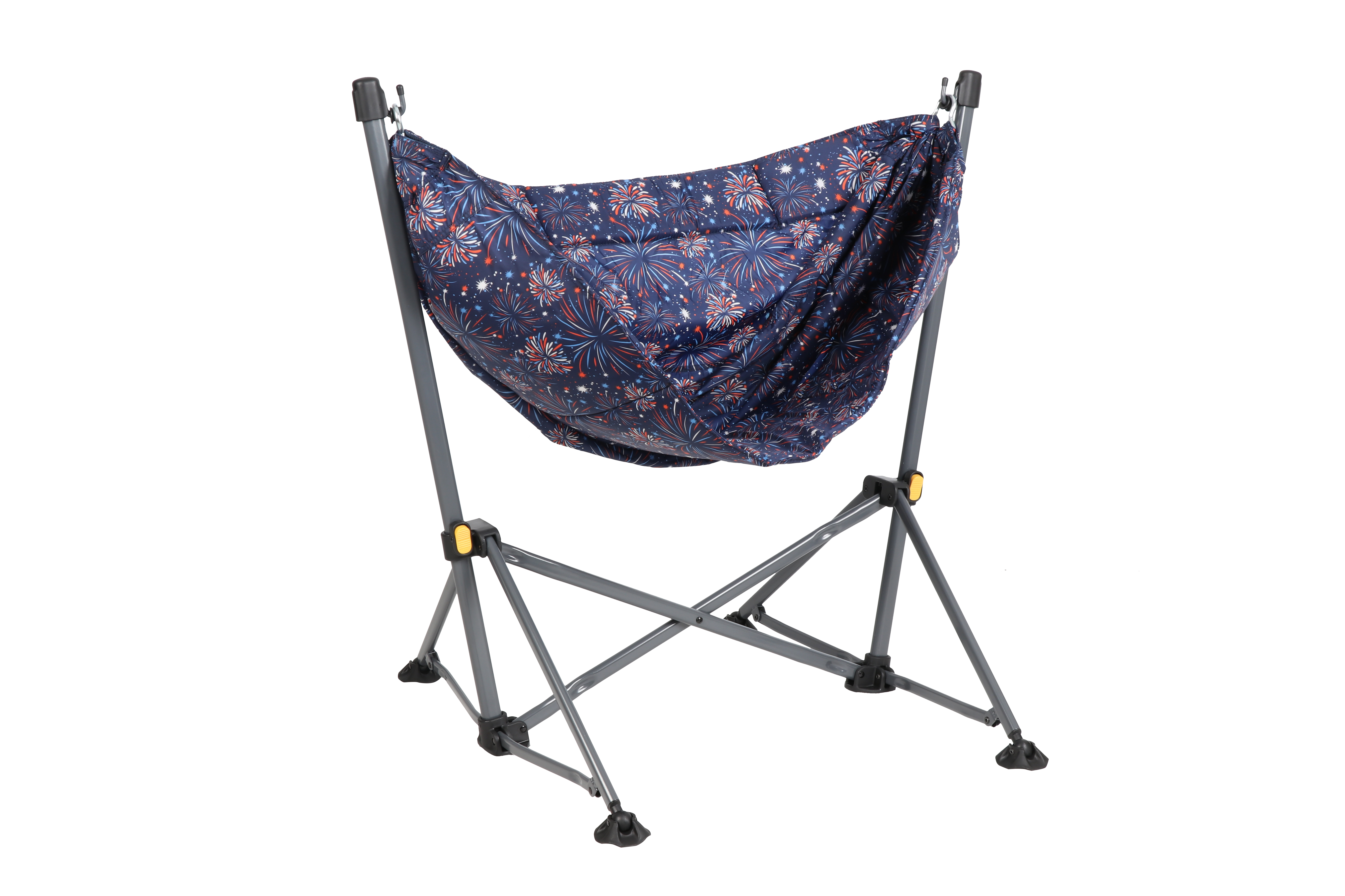 Ozark Trail Americana Camping Hammock Chair, Nylon, Blue - image 2 of 5
