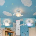 thumbnail image 2 of Ventilador De Techo Con Socket Aspas Retractiles 3 Tonos Led., 2 of 5