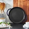 thumbnail image 2 of Staub Cast Iron 10" Pure Grill - Dark Blue, 2 of 2