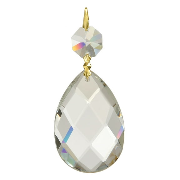 B&P Lamp BrilliantCut 2 Inch (50MM) Almond Pendalogue