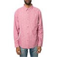 thumbnail image 1 of Fourstar Clothing The Calico LS Button Up Shirt para Hombre, Rojo, X-Large Fourstar Clothing Botones al frente, 1 of 1