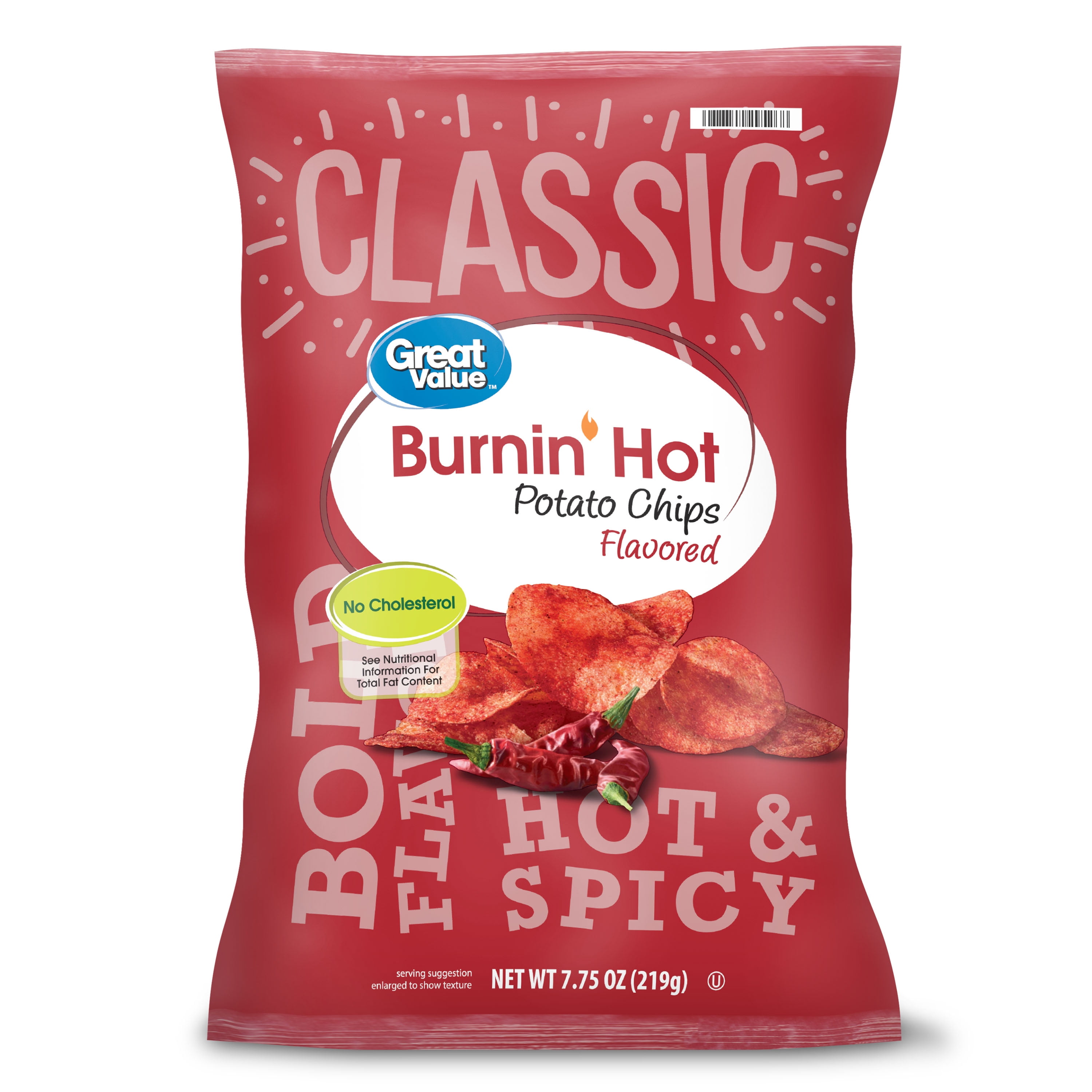 great value burnin hot chips great value burnin hot chips