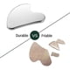thumbnail image 3 of 2 piezas de cuchillo de fascia en forma de melocotón de acero inoxidable 304, 3 of 5