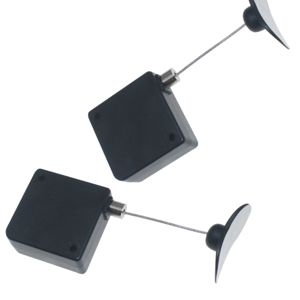 lanema 1/2/4Pcs Retractable Remote Control Tethers with Adjustable Leashes,  TV Remote Tethers for TV and DVDs