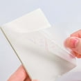 thumbnail image 2 of ZTTD Transparent Sticky Notes - 3.7x2.7 inch Clear Sticky Notes Waterproof Self-Adhesive Translucent Sticky Note Pads for Books Annotation, See Through Sticky Note (50 Sheets) (Type4-Clear), 2 of 8