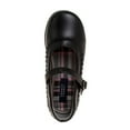 thumbnail image 6 of French Toast Little Kids Girls' Faux Leather Buckle School Shoes - Jet Black, 9, 6 of 7