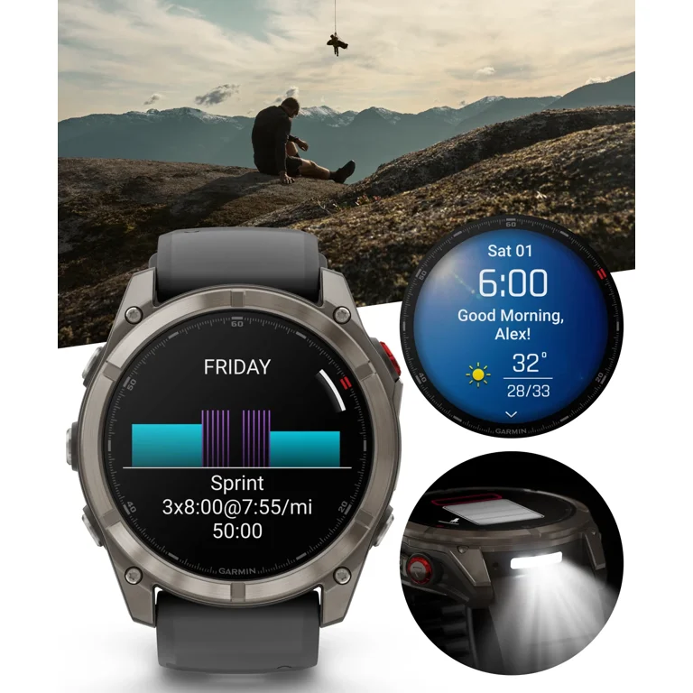 Garmin Fenix 8 Pro - 51mm AMOLED Sapphire Premium Connected