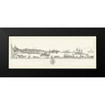 thumbnail image 2 of Aquaroni, Antonio 24x11 Black Modern Framed Museum Art Print Titled - Antique Seaport I, 2 of 5