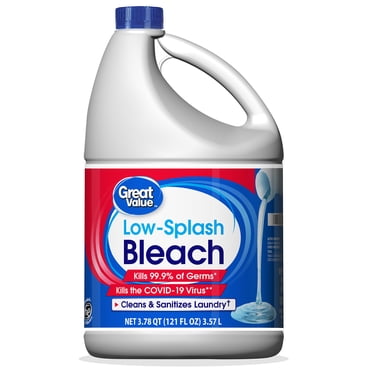 KIK Pure Bright Germicidal Ultra Liquid Bleach, Fragrance-Free, 1 ...