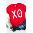 thumbnail image 4 of Distressed XOXO Heart Graphic Tee T-Shirt PLUS, 4 of 8