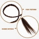 thumbnail image 5 of BRIGHTFUFU 4 extensiones de cola de caballo largas trenzadas para mujer, extensiones de cabello sintético, 5 of 7