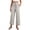 Beige, variant on HVOBTTY Women's Fall Straight Leg Long Trousers High Waist Loose Cut for All Day Casual Wear Pants