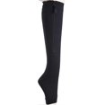 thumbnail image 1 of Easy Wear Compression Socks Calf Height Open Toe Support Stockings With Zip For Men Women, 1 of 2