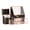 Black, variant on Clear Makeup Organizer with Gold Frame – Countertop Vanity Organizer for Skincare, Lipsticks, Perfume & Brushes – Bathroom Cosmetic Storage Display Box