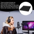 thumbnail image 4 of Soundproof panels Acoustic wall panels Soundproof foam for walls 30x30x5cm, 4 of 5