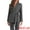 Dark Gray, variant on DARING DIVA Women's Casual Belted Blazer Office Wrap Blazer Jackets XS Dark Gray