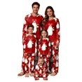 thumbnail image 6 of Family Matching Halloween Pajamas Set Cute Ghost Print Long-Sleeved Tops Trousers Sleepwear Outfits Holiday Sleepwear PJs, 6 of 9