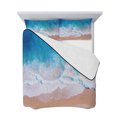 thumbnail image 7 of Blue Coastal Twin XL Size Down Alternative Comforter, Lightweight Comforter Quilt Bedding Set with Pillow Shams Summer Beach Seaside Ocean Nautical All Seasons Bed Comforter Duvet Insert 68"x98", 7 of 7