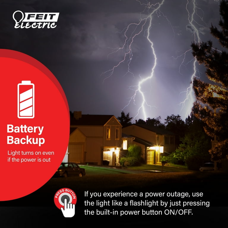 Feit electric battery backup bulb deals