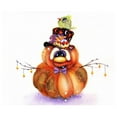 thumbnail image 3 of Jack O Man 3 24x20 Black Modern Framed Museum Art Print Titled - Sheena Pike Art And Illustration, 3 of 5