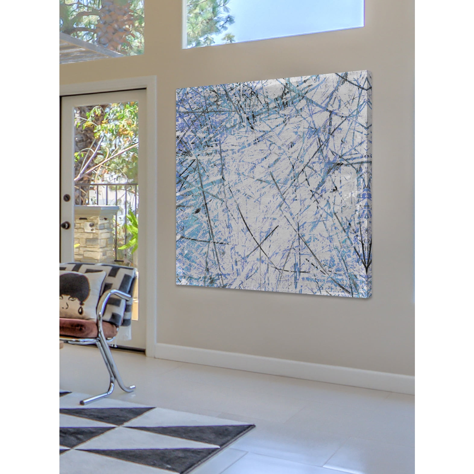 "Drift XIII" Painting Print on Wrapped Canvas