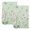 Green, variant on Botanical Kitchen Towels Set of 2, Blue Pink Daisy Floral Watercolor White Absorbent Dish Towels for Kitchen, Microfiber Hand Towel, Quick Drying Tea Towel for Cleaning Decorative Dishcloths