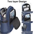 thumbnail image 3 of Mochila para portátil Mancro de 15.6 pulgadas resistente al agua con puerto USB, 3 of 9