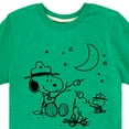 thumbnail image 3 of Peanuts - Snoopy Camping - Toddler And Youth Short Sleeve Graphic T-Shirt, 3 of 6