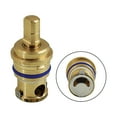 thumbnail image 4 of Kingston Brass KB232KL Knight Three-Handle Tub and Shower Faucet, Polished Brass, 4 of 4