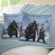 thumbnail image 3 of God of Wars Fundas de almohada de terciopelo con tema, regalos de funda de almohada, decoración para el hogar, cojín de lanzar, regalo de cumpleaños para fans y parejas. 45cm x 45cm., 3 of 6