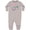 AC-Heather Grey, variant on My Lala Loves Me Grandchild Rainbow Baby Fleece Romper
