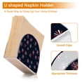 thumbnail image 5 of Yayeee Napkin Holder for Table Set of 2 Kitchen Paper Tissue Organization, Red Fireworks Pattern, 5 of 8