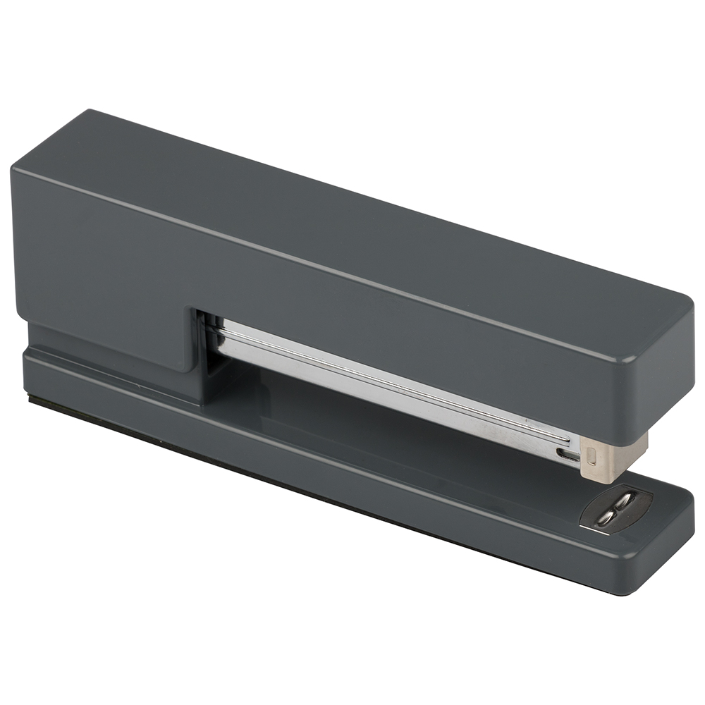 JAM Paper Desk Trio Pack, Grey, Stapler, Tape Dispenser & Pen Holder, 3/Pack