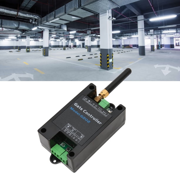 Abridor De Controlador De Puerta 4G, G202 GSM Control Remoto Compatible Con 200 Números De Teléfono Autorizados ABS Multiusos Fácil Instalación Para Ascensor Para