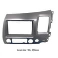 thumbnail image 5 of For Honda Civic 2006-2011 Stereo Radio Double 2 Din Dash Kit Fascia Dash Panel Trim-rhd, 5 of 5