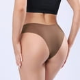 thumbnail image 6 of 2Pcs Womens Underwear Briefs Bikini Cotton Low Waist Briefs Pure Underwear Seamless Ice Silk Underwear S-XL, 6 of 9