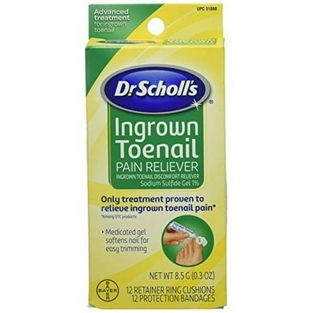 Dr. Scholls Gel Antidouleur pour Ongles d'Orteils Incarnés - 0,3 Oz