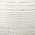 thumbnail image 3 of Eden Home 28" Coastal Ceramic Table Lamp with Raised Knobs in White, 3 of 3