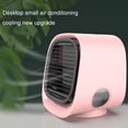thumbnail image 3 of Yhmxh Fan-Desk Fan Portable Fan Box Fan Mini Fan Mini AirConditioner 2 Optional USB Mini Watercooled Fan Humidifying Spray Silent Small AirConditioner Colorful Night Light air cooler, 3 of 4